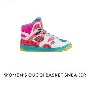 Gucci Women's Colorful Basket Sneakers